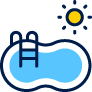 Children's Swimming Pool Icon