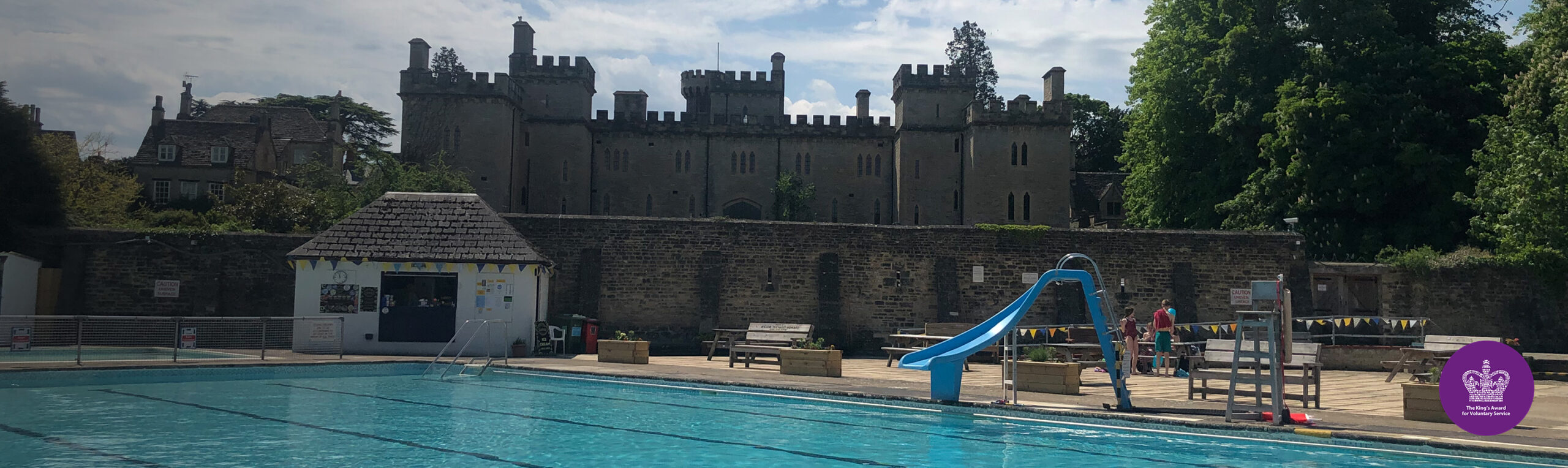 Visit open air swimming pool