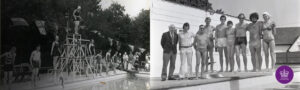 Historical pictures of the pool