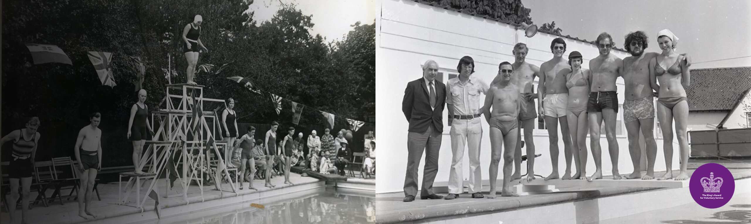 Historical pictures of the pool